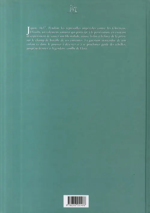 Verso de l'album Shimabara /Haïku Tome 2