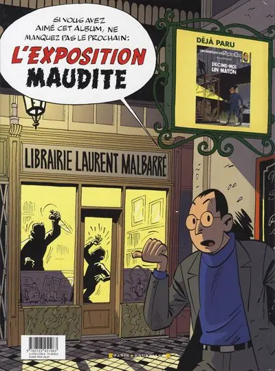Verso de l'album Une aventure de Simon Nian Tome 2 Les démons de Pertransac
