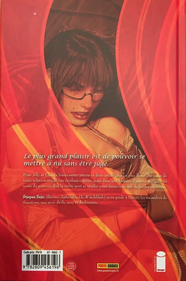 Verso de l'album Sunstone Tome 2