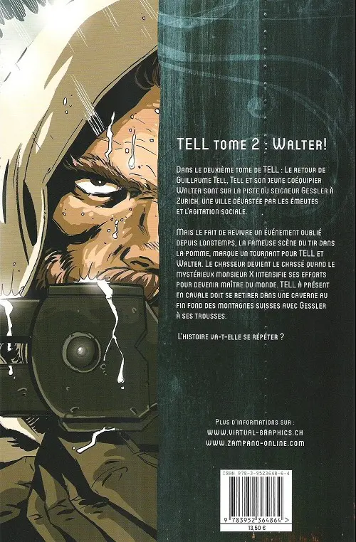 Verso de l'album Tell Tome 2 Walter !