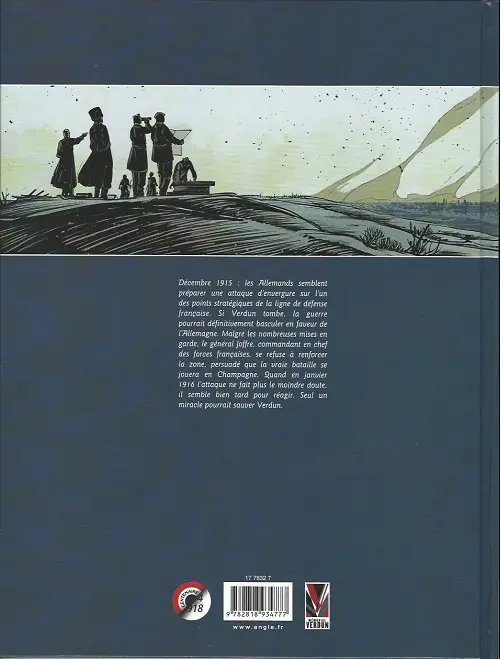 Verso de l'album Verdun Tome 1 Avant l'orage