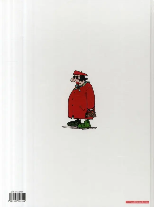 Verso de l'album Agrippine Tome 6 Agrippine et la secte à Raymonde