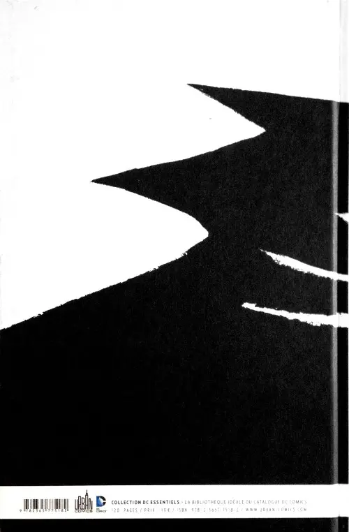 Verso de l'album Batman : Année un