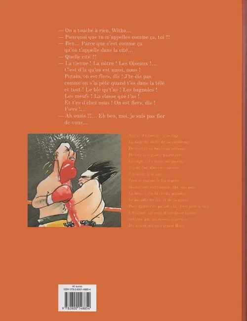 Verso de l'album L'Enragé Intégrale