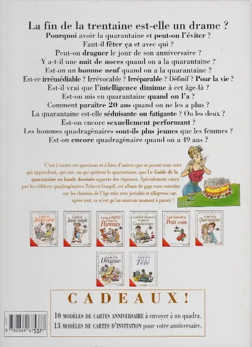 Verso de l'album Le Guide Tome 6 Le guide de la quarantaine