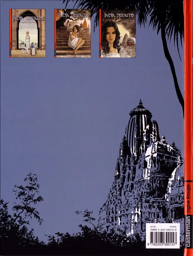 Verso de l'album India dreams Tome 2 Quand revient la mousson