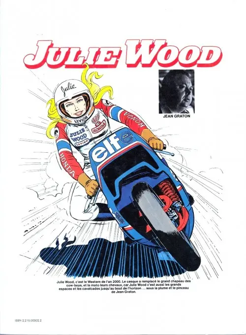 Verso de l'album Julie Wood Tome 6 Un ours, un singe...et un side-car