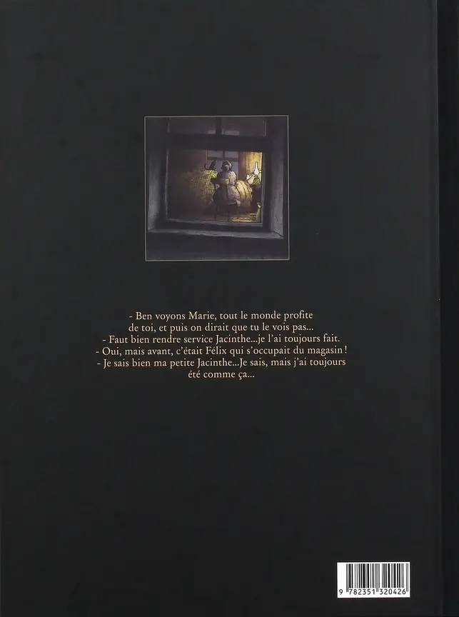 Verso de l'album Magasin général Tome 1 Marie