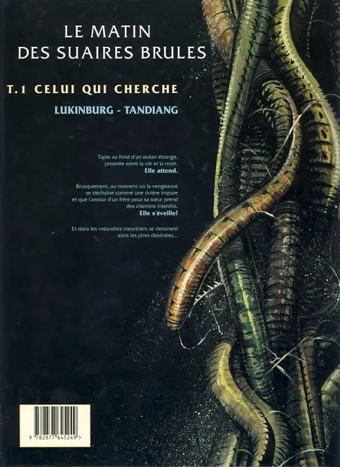 Verso de l'album Le Matin des suaires brûlés Tome 1 Celui qui cherche