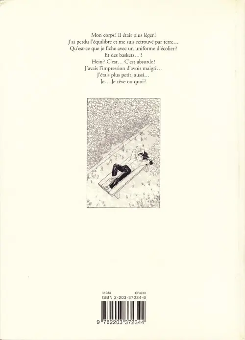 Verso de l'album Quartier lointain Tome 1