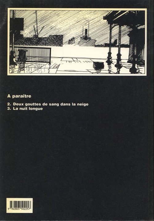 Verso de l'album Roscoe Stenton Tome 1 Orient Express