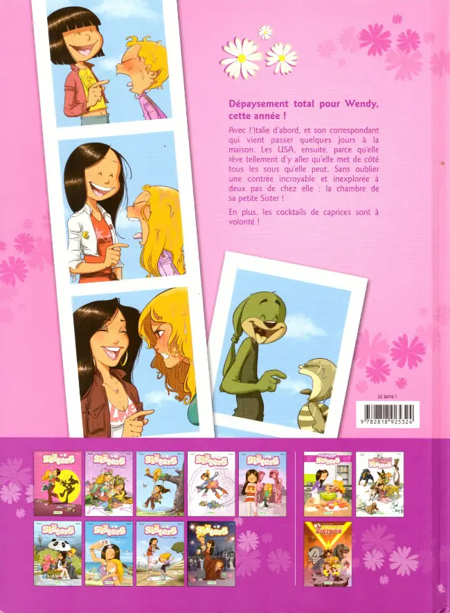 Verso de l'album Les Sisters Tome 8 Tout pour lui plaire !