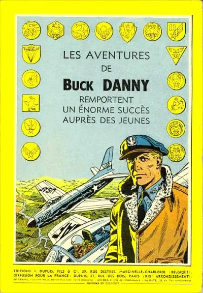 Verso de l'album Buck Danny Tome 15 NC-22654 ne répond plus
