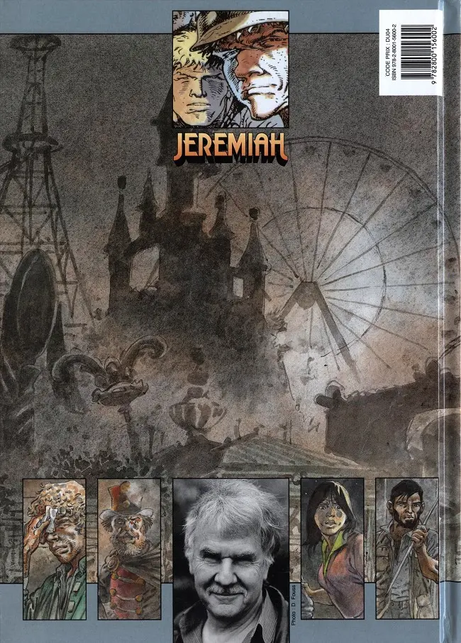 Verso de l'album Jeremiah Tome 32 Le caïd