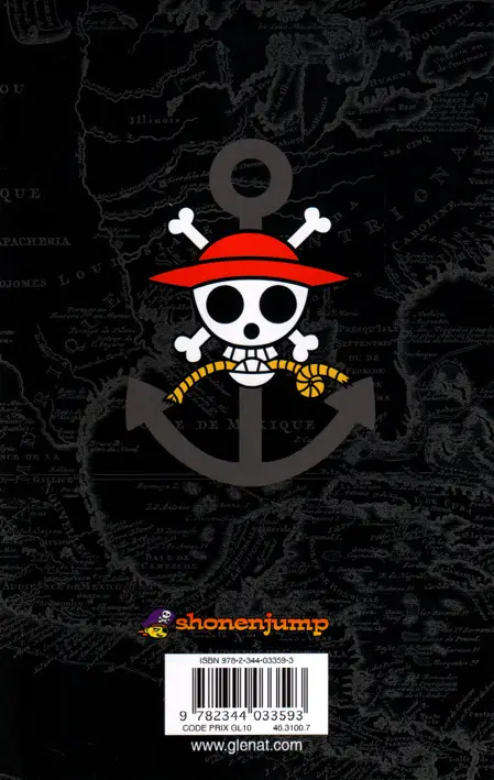 Verso de l'album One Piece Tome 90 La Terre Sainte de Marie Joie