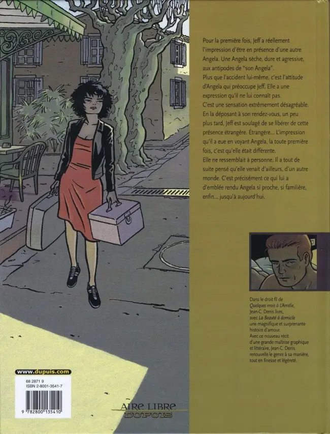 Verso de l'album La Beauté à domicile