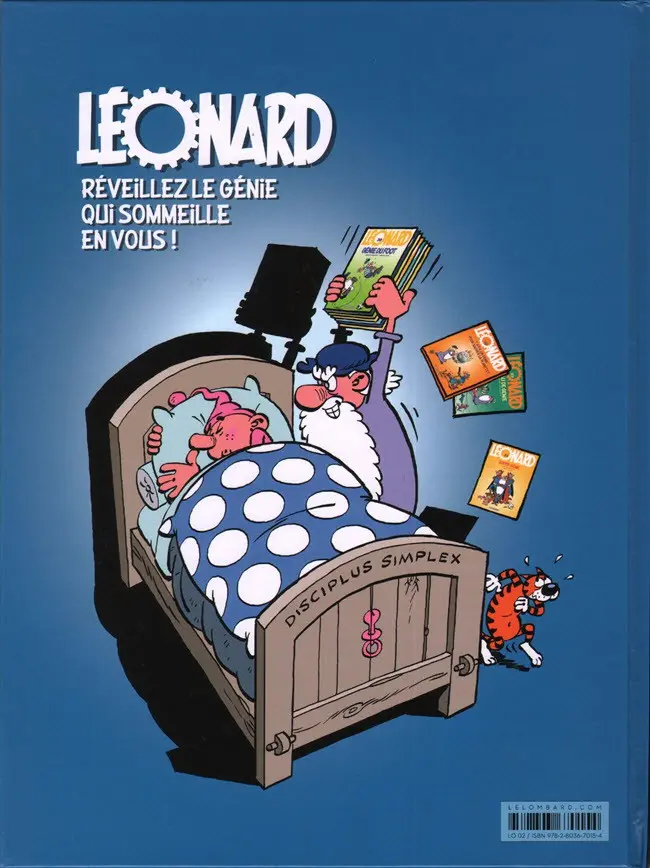 Verso de l'album Léonard Tome 47 Master génie