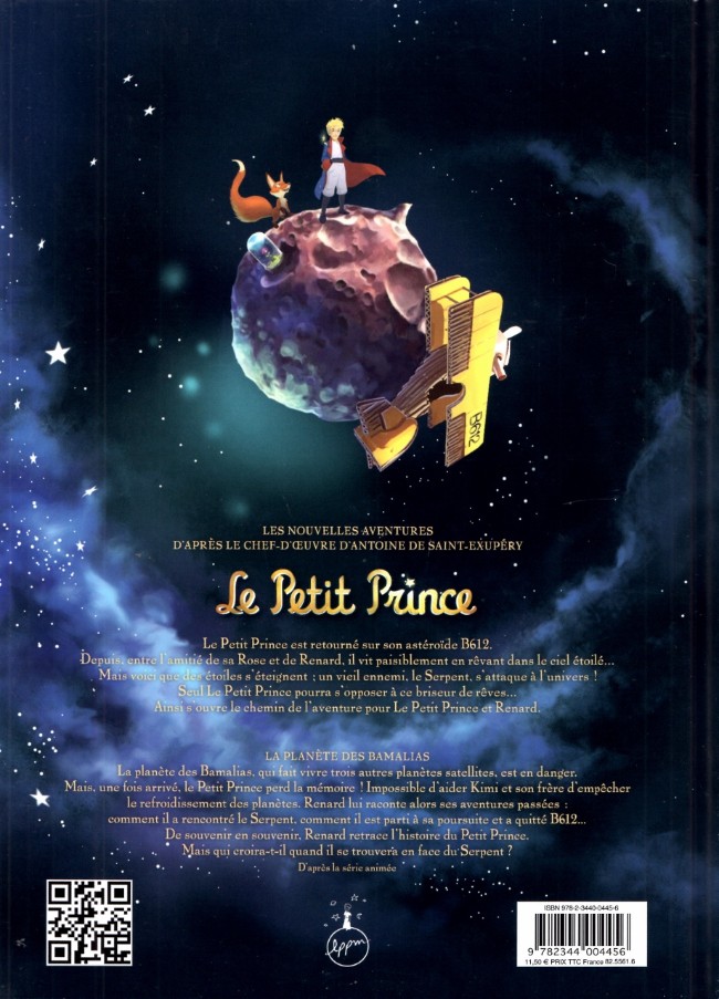 Verso de l'album Le Petit Prince - Les Nouvelles Aventures Tome 23 La planète des Bamalias