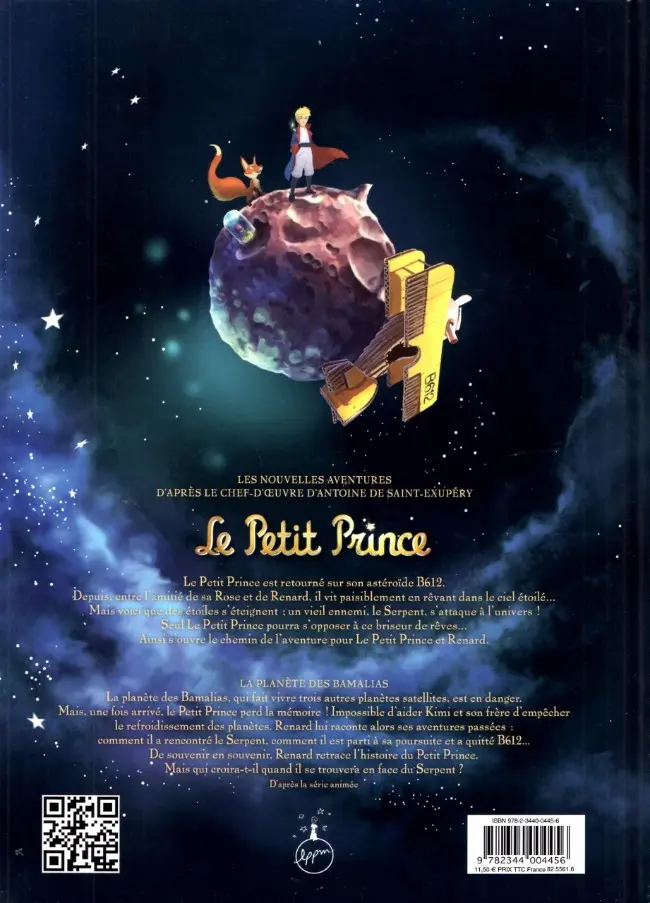 Verso de l'album Le Petit Prince - Les Nouvelles Aventures Tome 23 La planète des Bamalias