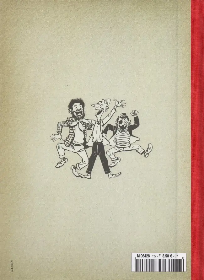 Verso de l'album Les Pieds Nickelés - La collection Tome 128 Les Pieds Nickelés : escroqueries en tous genres