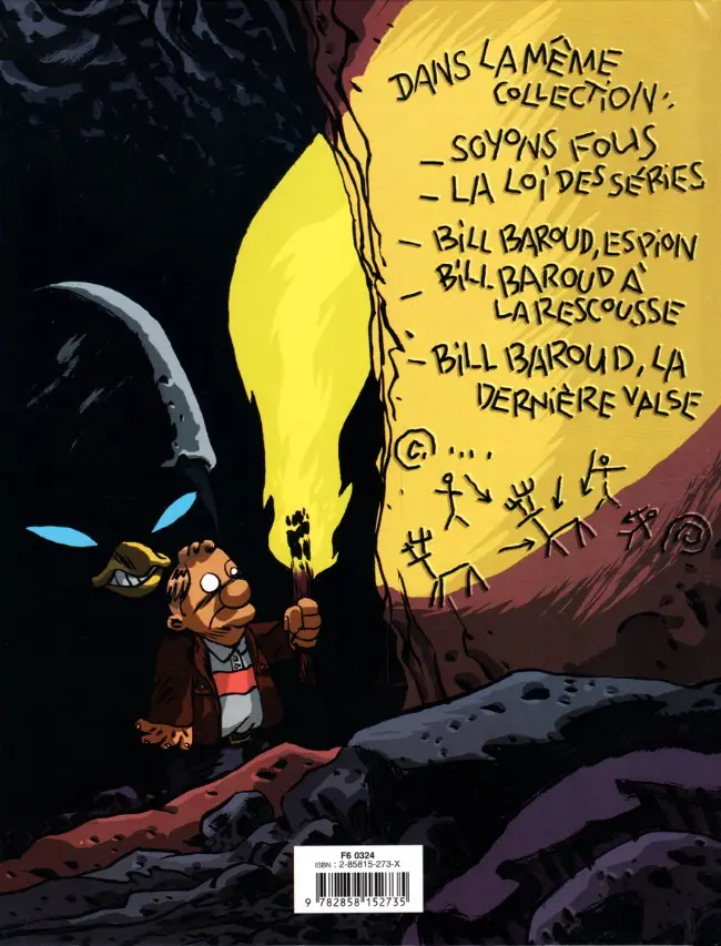 Verso de l'album Bill Baroud Tome 3 La dernière valse