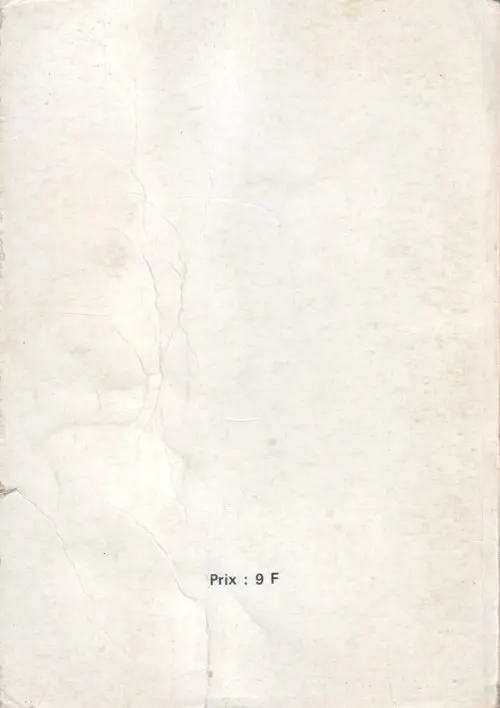 Verso de l'album Spidey Album N° 7
