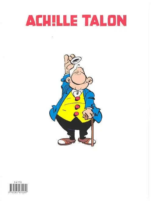 Verso de l'album Achille Talon Tome 36 Achille Talon n'a pas tout dit...