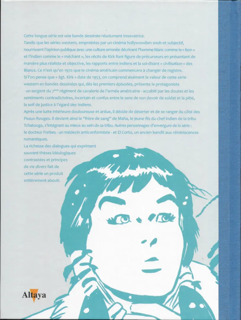 Verso de l'album Tout Pratt Tome 57 Sergent KIRK 7