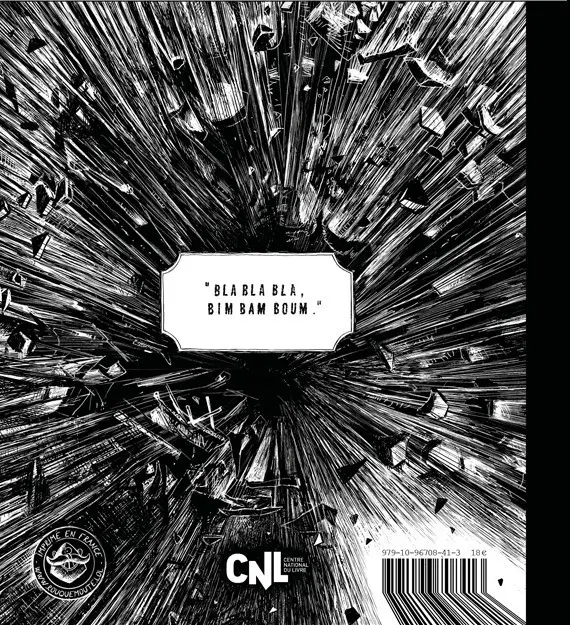 Verso de l'album Chroniques explosives