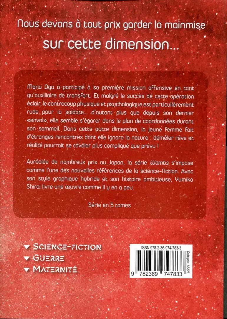 Verso de l'album Wombs 2