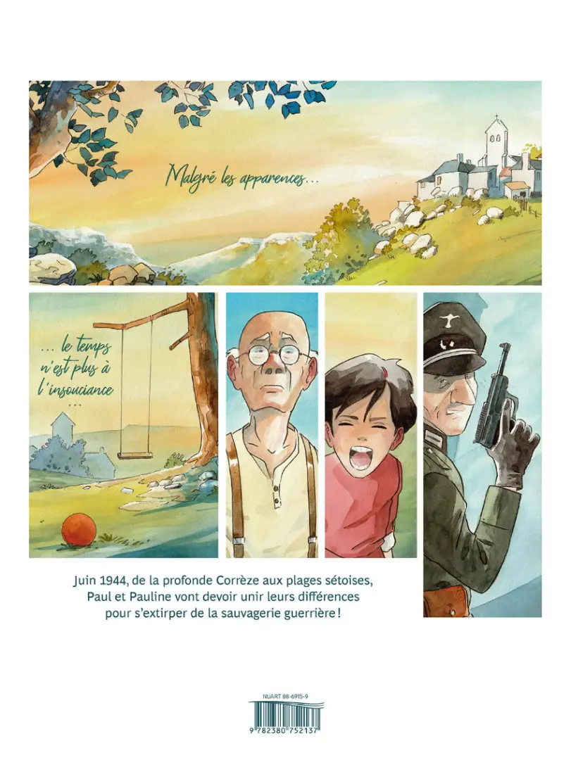 Verso de l'album Paul et Pauline 1