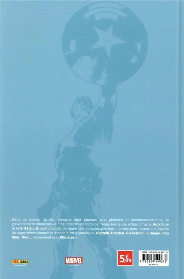 Verso de l'album Le printemps des comics Tome 5 Ultimates - Super-humain