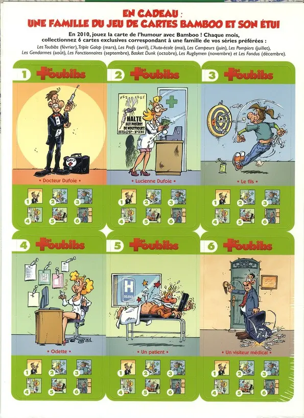 Verso de l'album Les Toubibs Tome 6 Dites 30-15 !