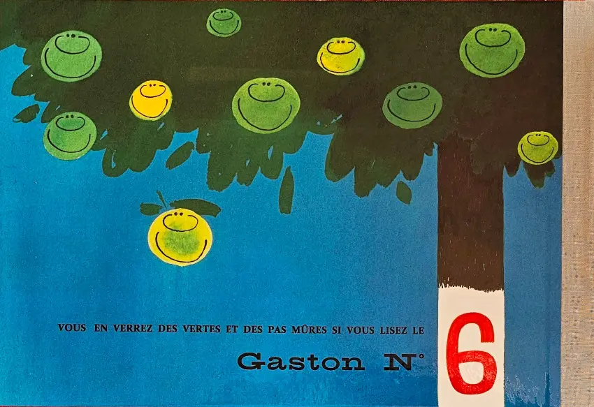 Verso de l'album Gaston Tome 5 Les gaffes d'un gars gonflé