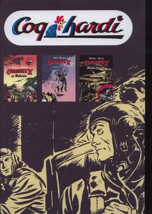 Verso de l'album Colonel X Mission Spéciale