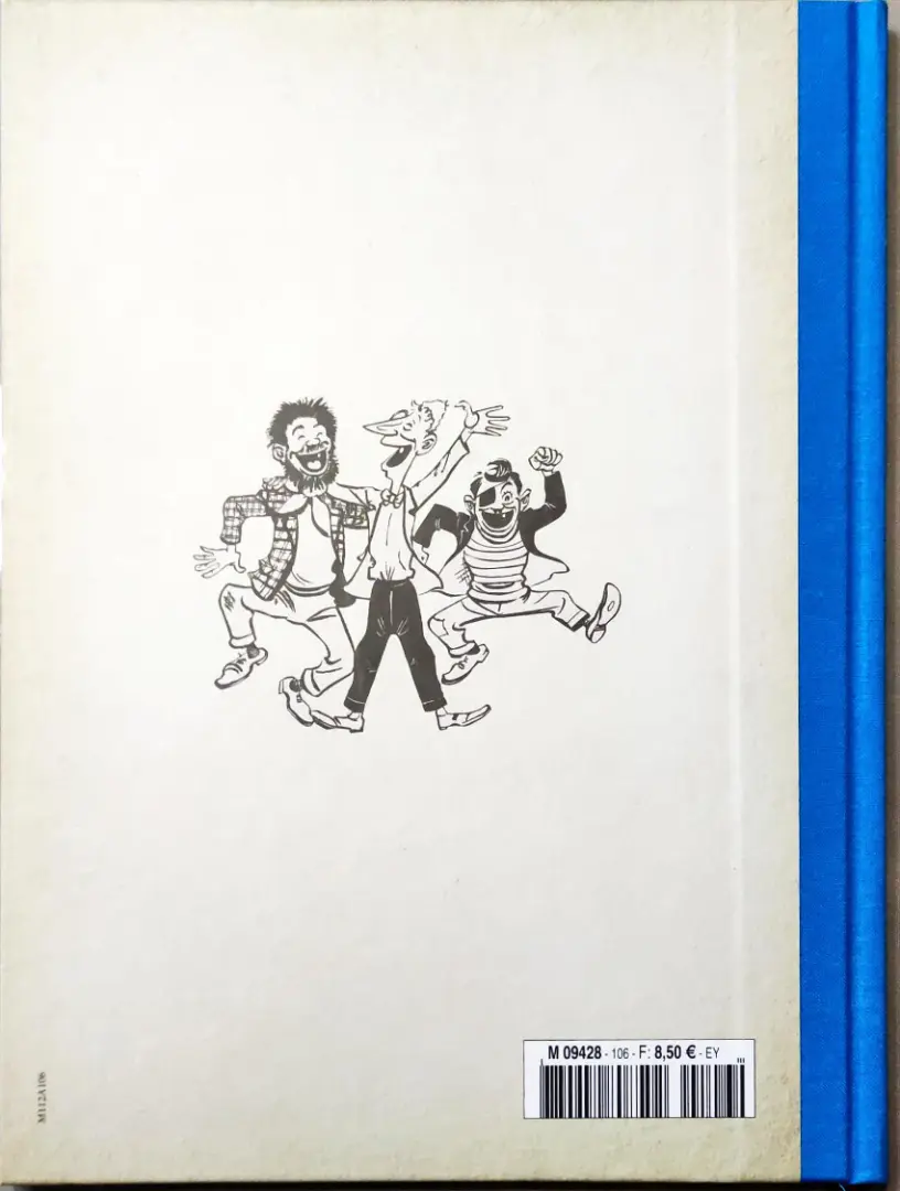 Verso de l'album Les Pieds Nickelés - La collection Tome 106 Les Pieds Nickelés chez Zigomar II