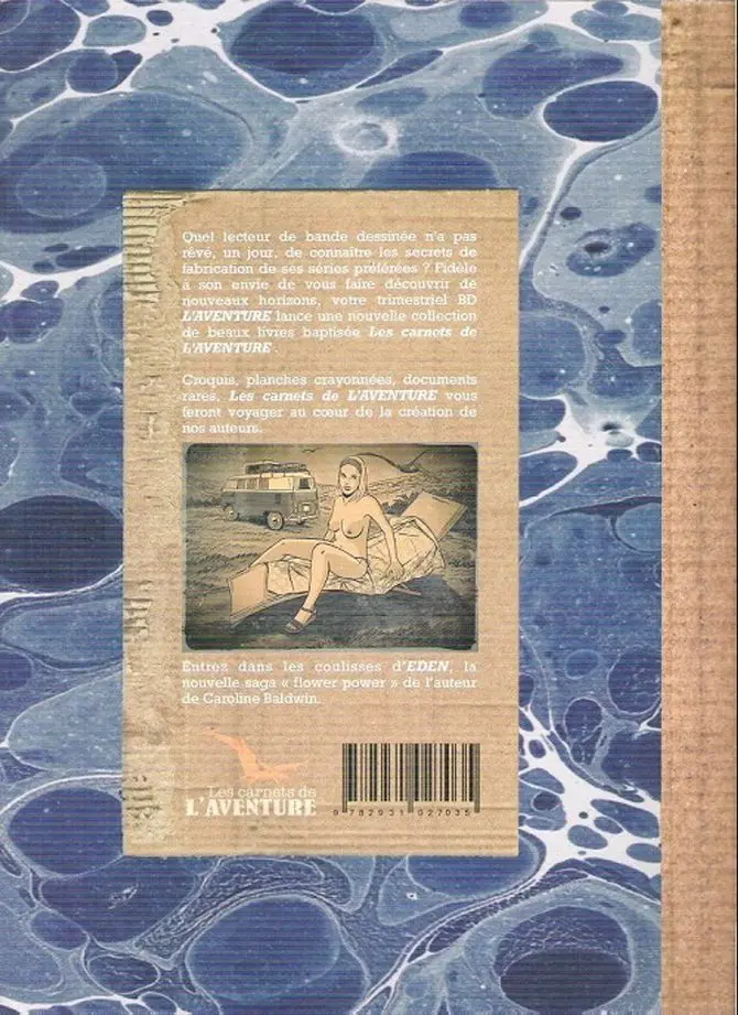 Verso de l'album Eden