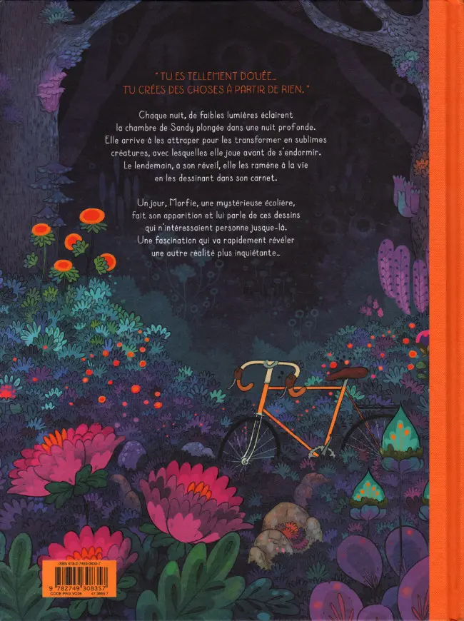 Verso de l'album Des lumières dans la nuit Tome 1