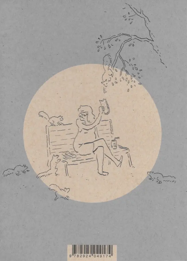 Verso de l'album Dessins