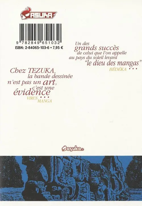 Verso de l'album L'Enfant aux trois yeux 2