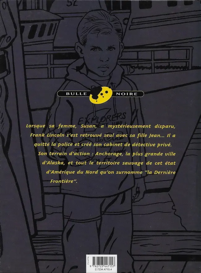 Verso de l'album Frank Lincoln Tome 4 Kodiak