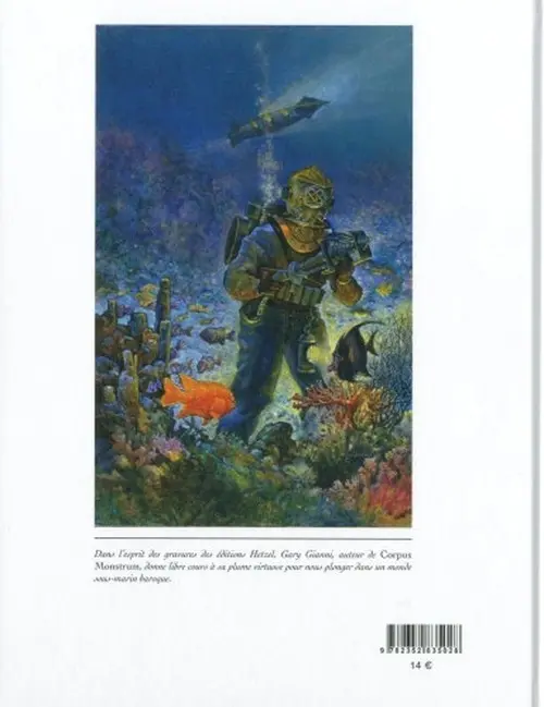Verso de l'album 20 000 lieues sous les mers
