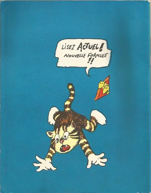 Verso de l'album Fritz le chat Tome 1