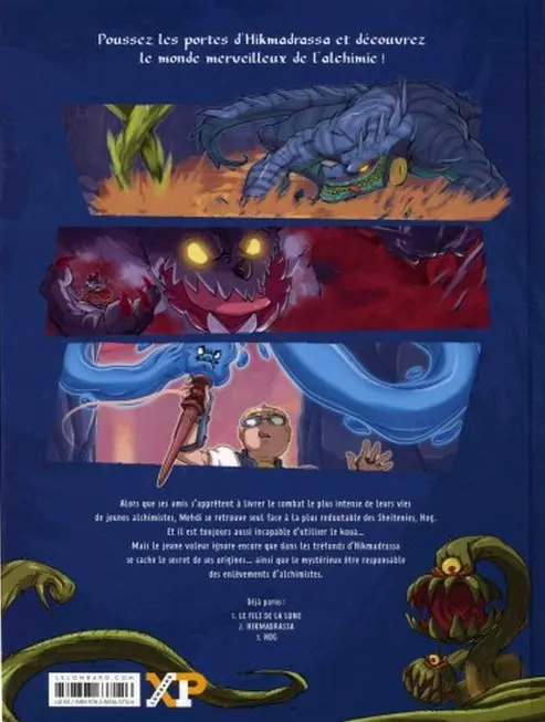 Verso de l'album Golam Tome 3 Hog