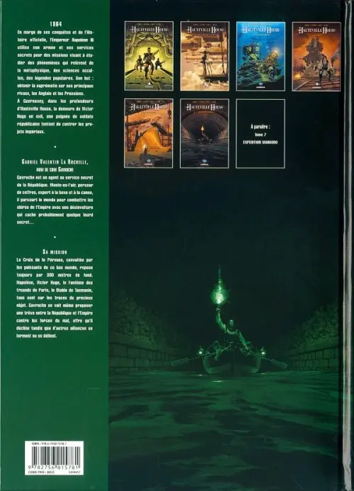 Verso de l'album Hauteville House Tome 6 Le Diable de Tasmanie