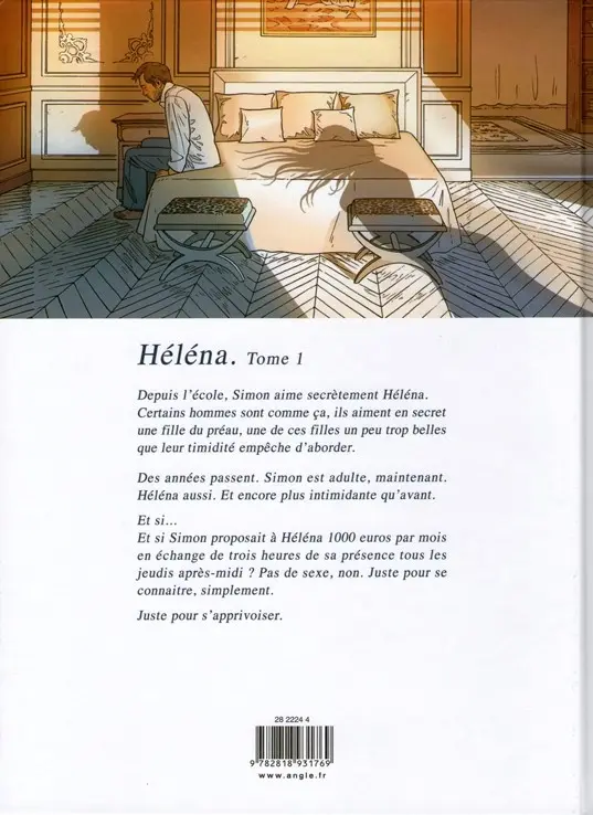 Verso de l'album Héléna Tome 1