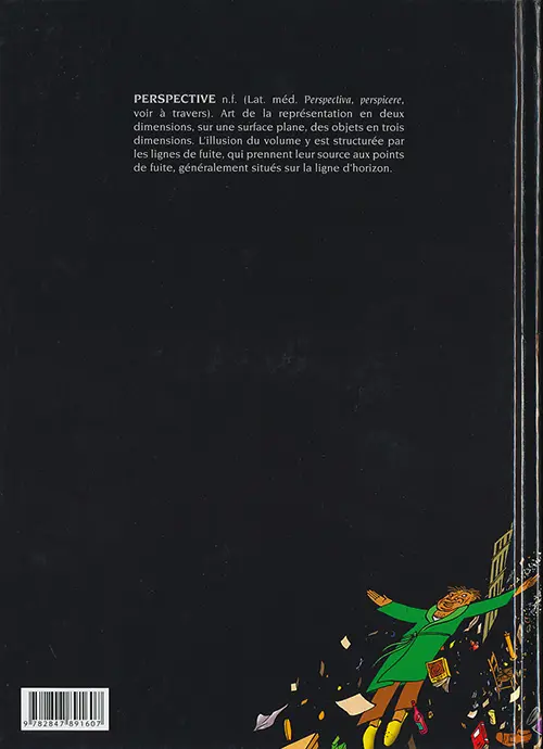 Verso de l'album Julius Corentin Acquefacques Tome 5 La 2,333e dimension