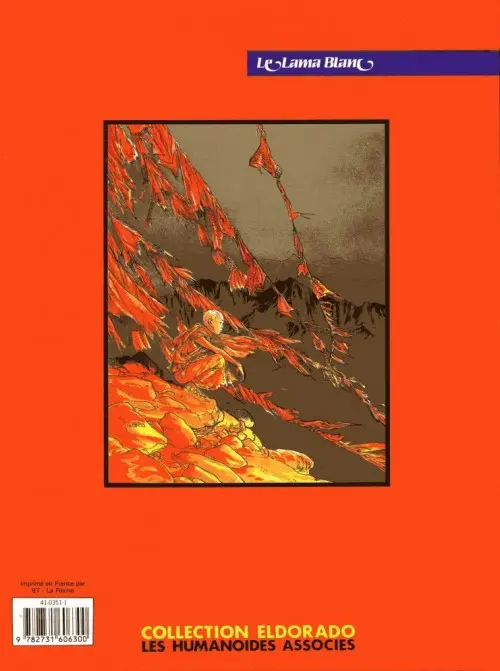 Verso de l'album Le Lama blanc Tome 2 La seconde vue