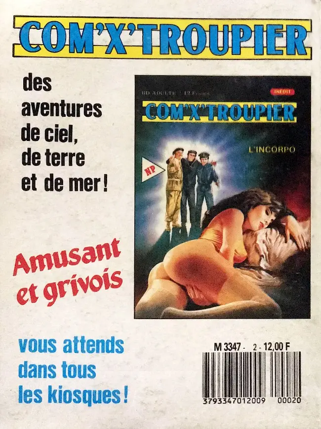Verso de l'album Les Meufs Tome 2 La croisière