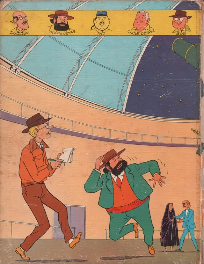 Verso de l'album Nic et Mino Tome 3 La chasse au Vénusien